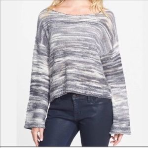 💝NWT ❋ Space Dye Open Knit Bell Sleeve Sweater💝